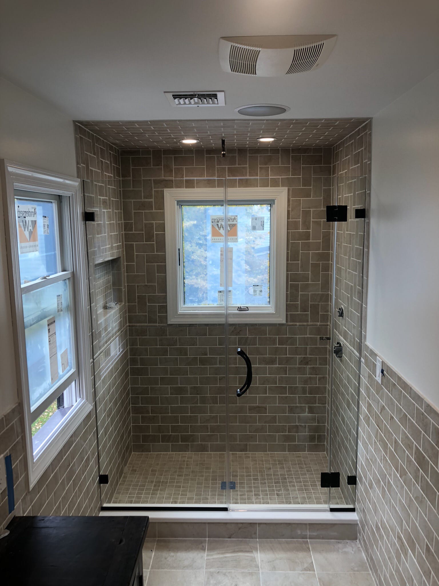crescent shower door system in Manhattan NYC